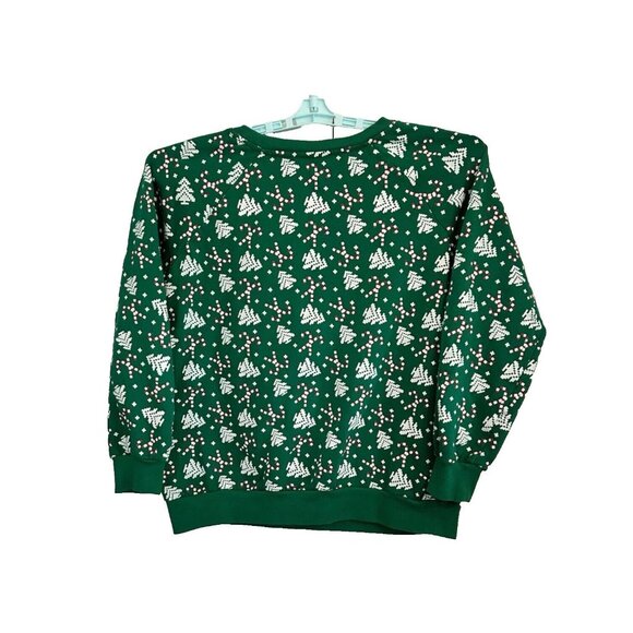 TMNT Christmas Children’s LG Nickelodeon Green Ugly Sweatshirt Youth Unisex - Picture 2 of 9